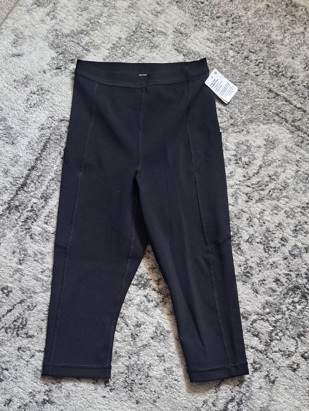 Lululemon Hi-Rise Paddle Crop, Sz 4